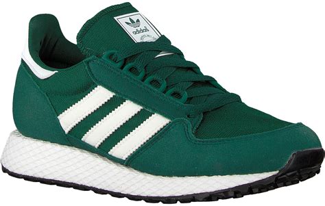 Groene adidas T